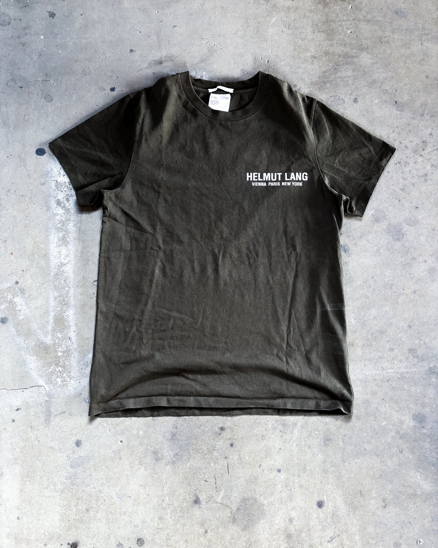 KHAKI BONDAGE LOGO T-SHIRT