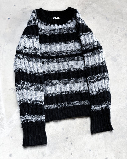A/W06 “THESE GRAY DAYS” STRIPED WOOL KNIT