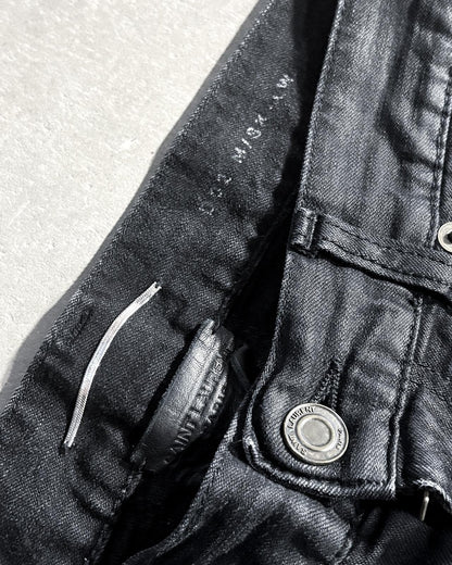 A/W12 WAXED SLIM DENIM