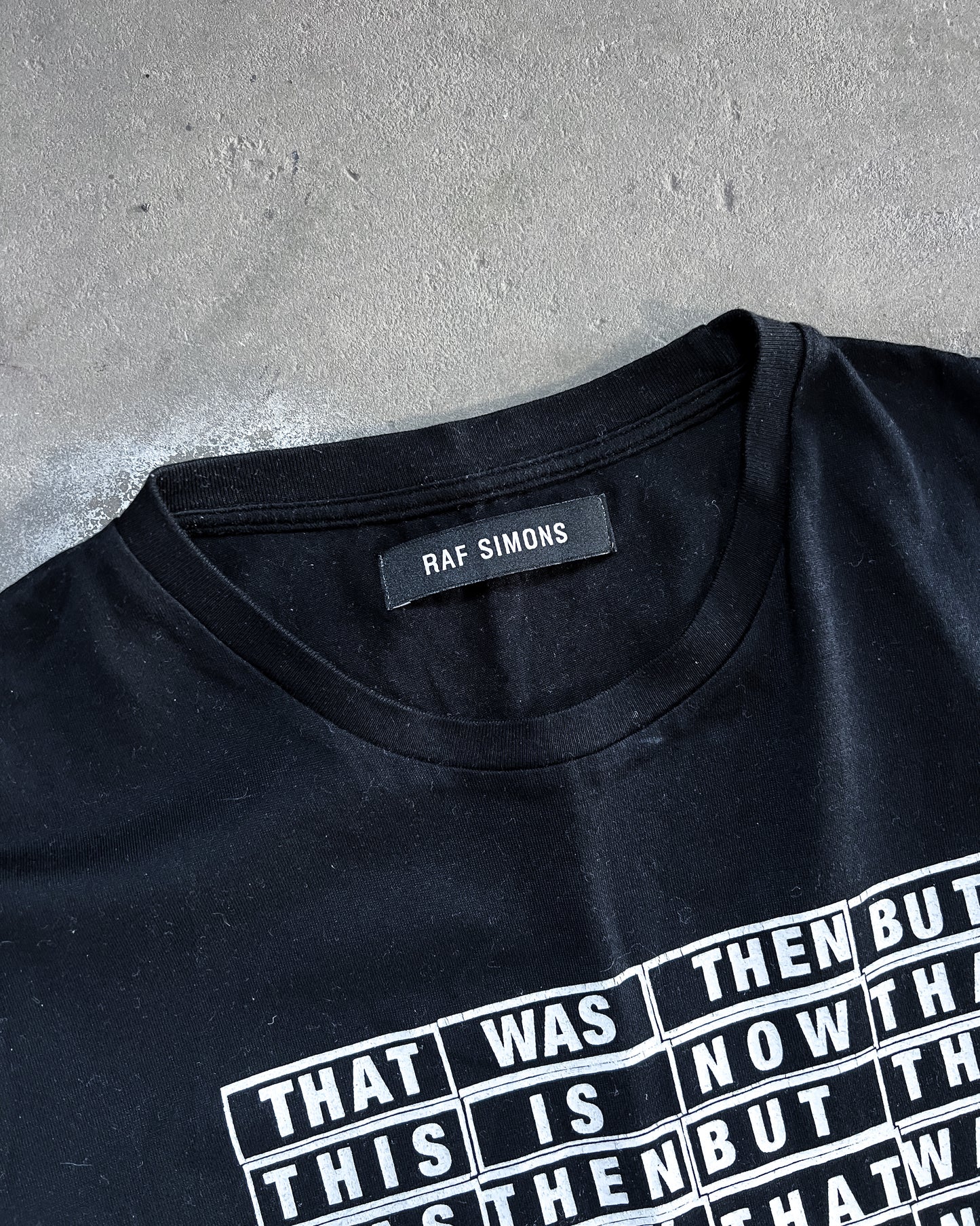 F/W09 PETER DE POTTER ‘THIS IS NOW’ T-SHIRT
