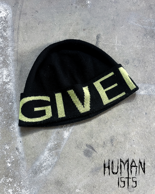 GREEN LOGO BEANIE