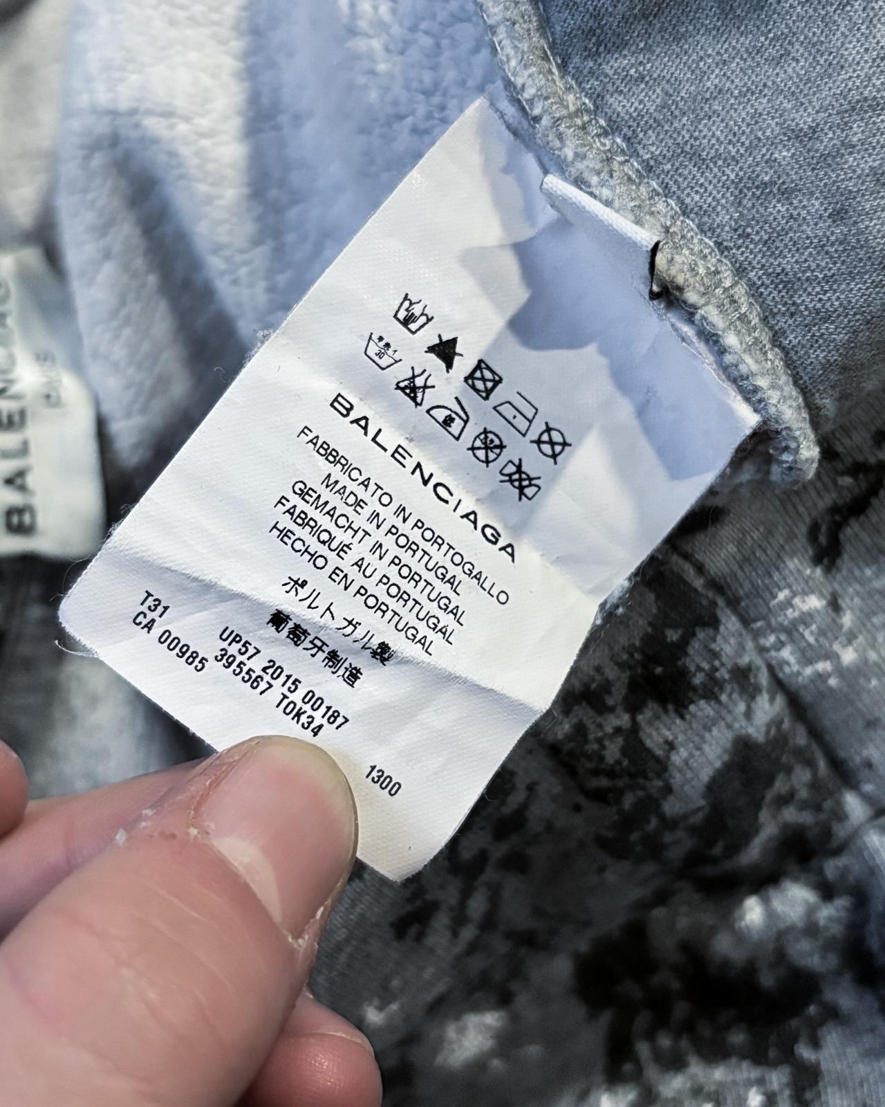 A/W15 GREY PAINT TRACKSUIT