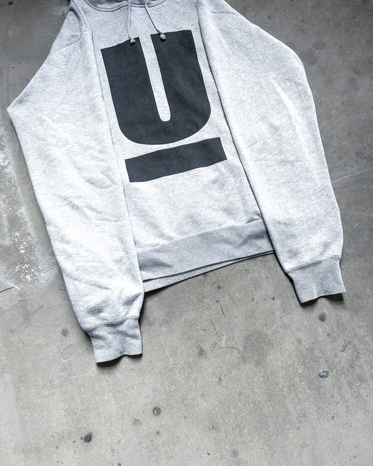 GREY ‘U’ HOODIE