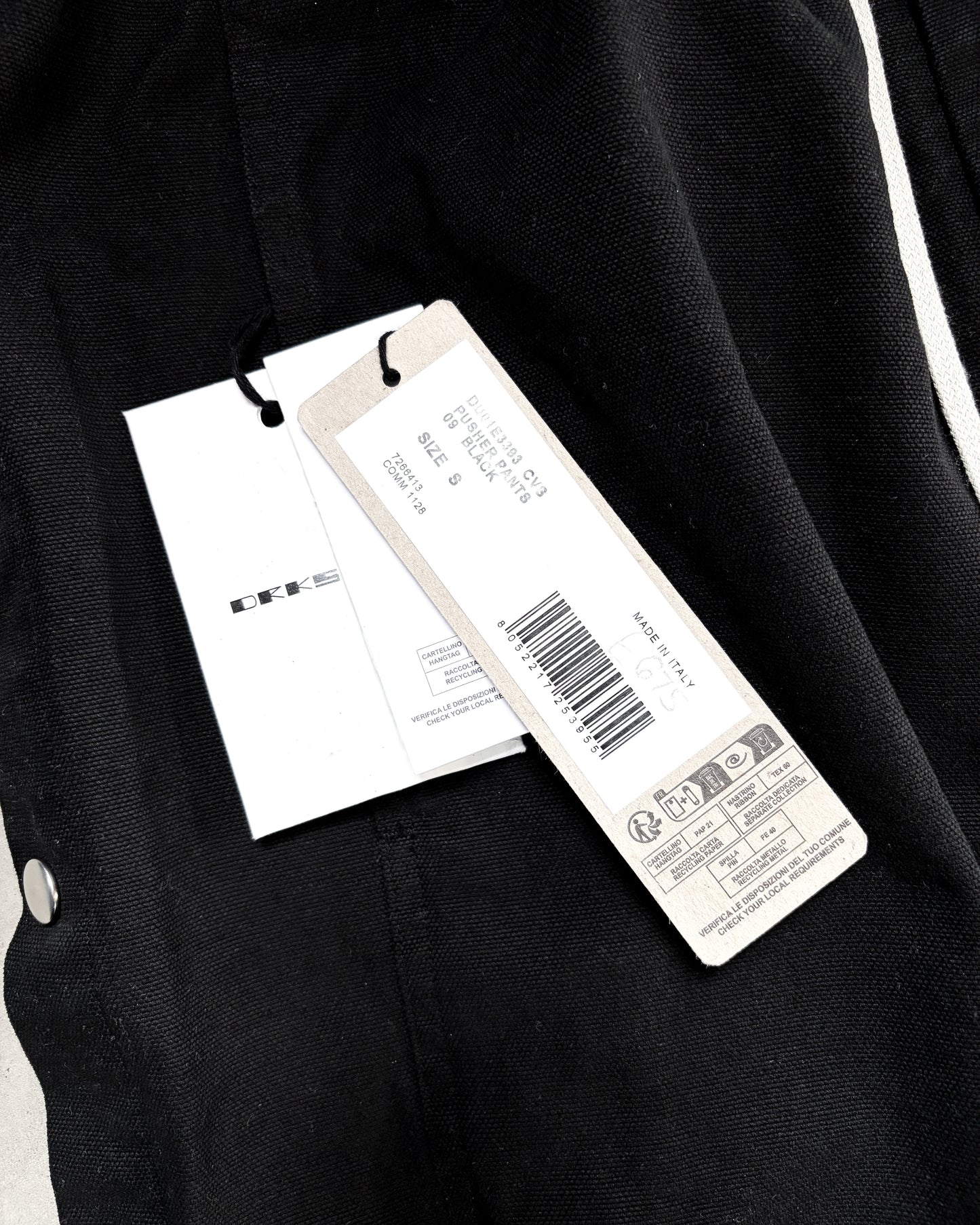 S/S25 “HOLLYWOOD” CANVAS PUSHER PANTS