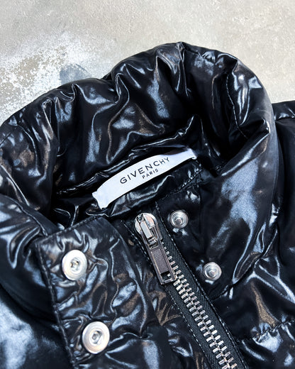A/W15 WAXED BLACK PUFFER