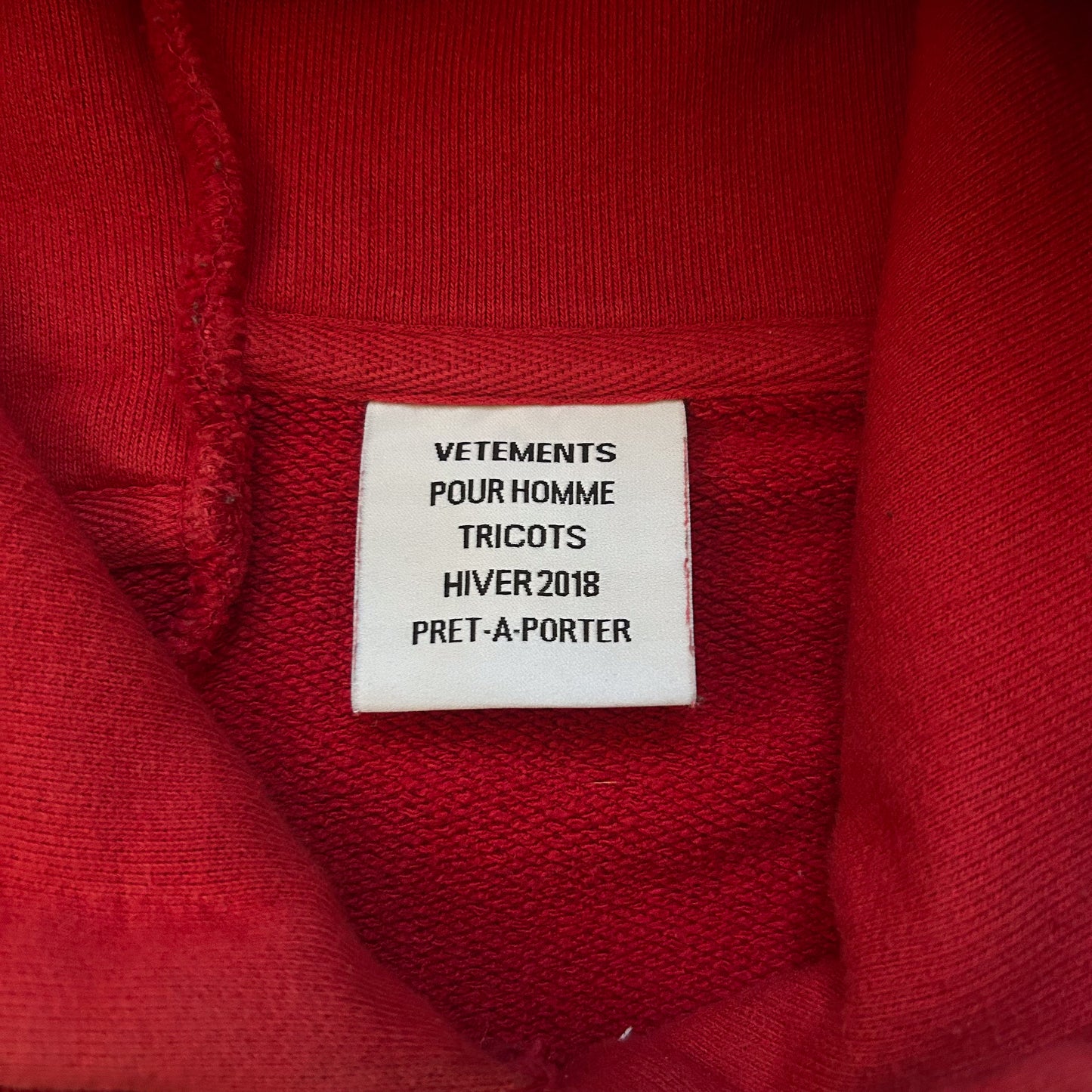 AW18 ANTWERPEN SPLIT HOODIE