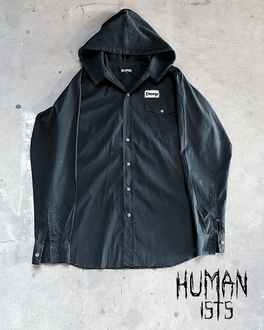 A/W02 ‘VIRGINIA CREEPER’ DEEP HOODED WORKER SHIRT