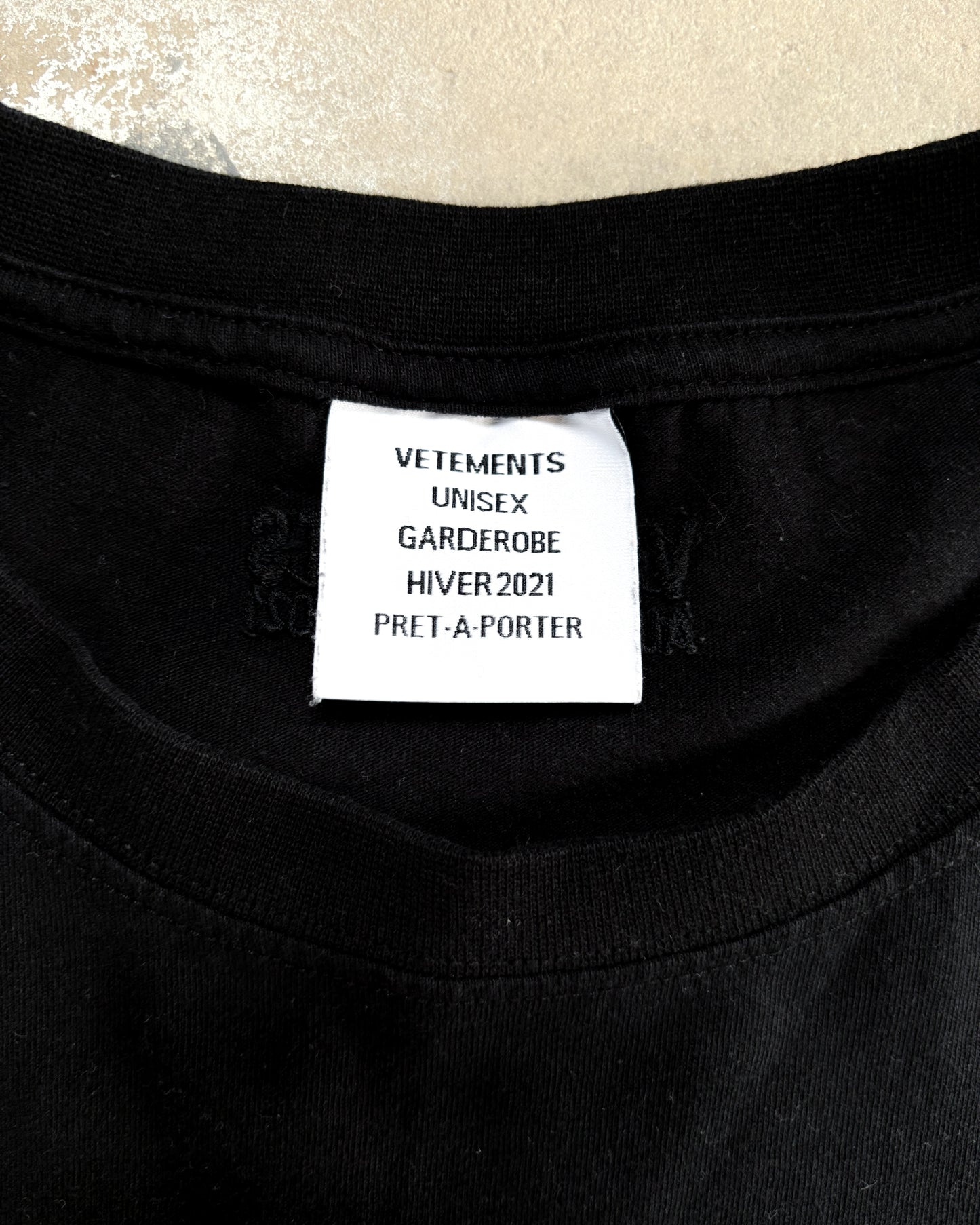 F/W21 DOUBLE LOGO T-SHIRT