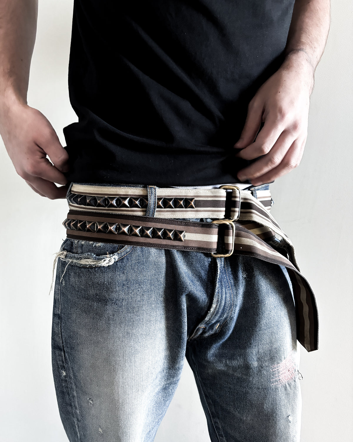 A/W03 “TOUCH ME IM SICK” STUDDED BELT