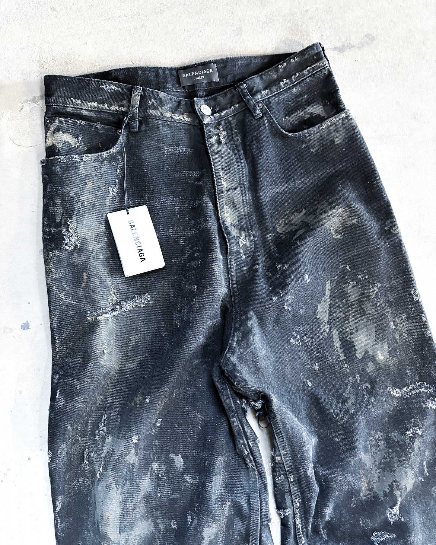 SS23 MUDSHOW DESTROYED DENIM