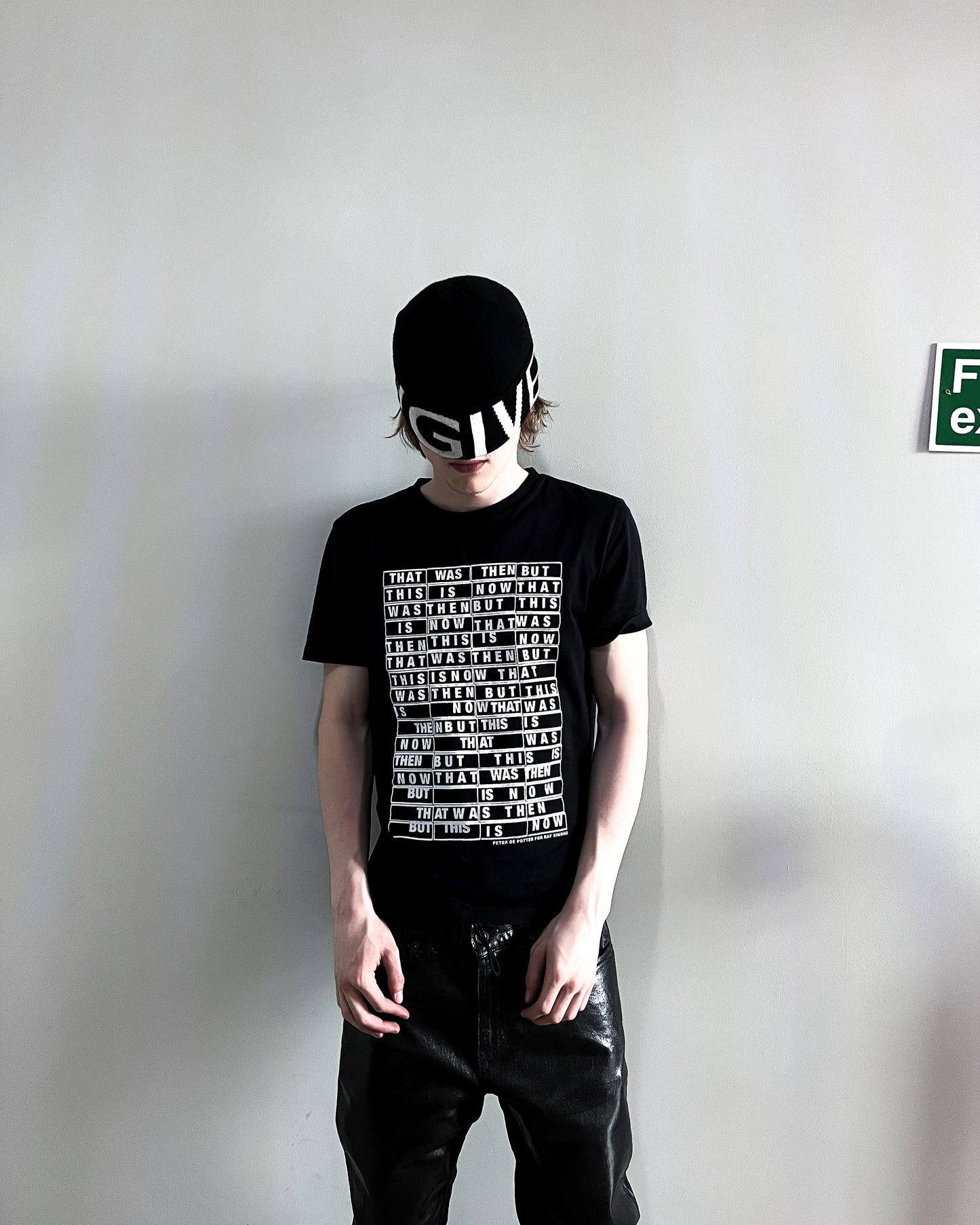 F/W09 PETER DE POTTER ‘THIS IS NOW’ T-SHIRT