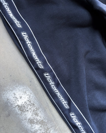 S/S18 NAVY STRIPE LOGO SWEATPANTS