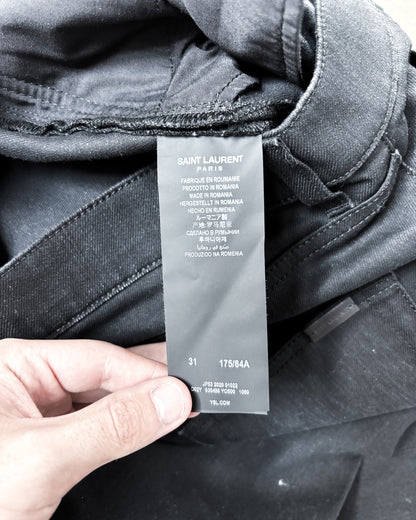 F/W20 WAXED BLACK D03 DENIM
