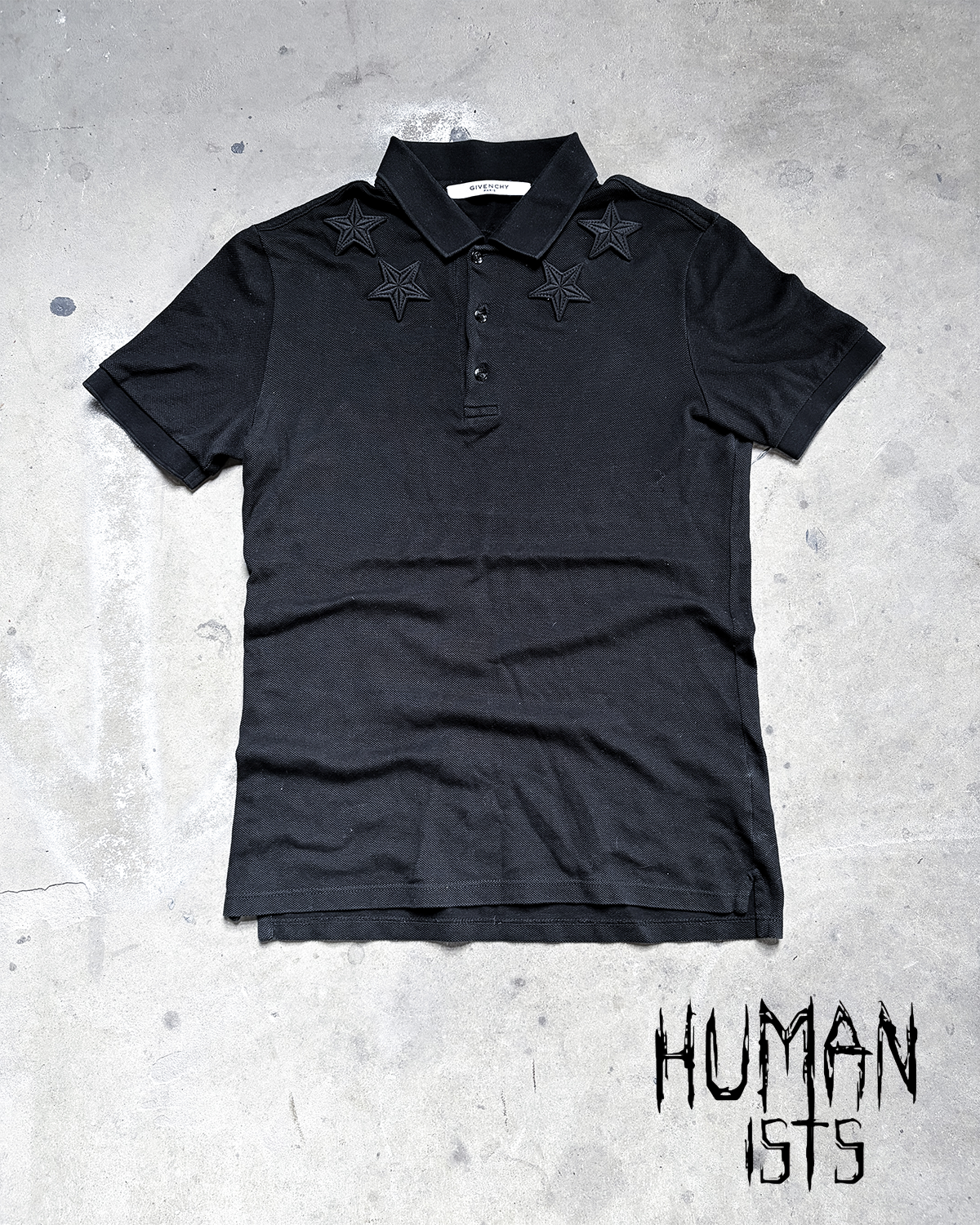 ALL BLACK STAR POLO