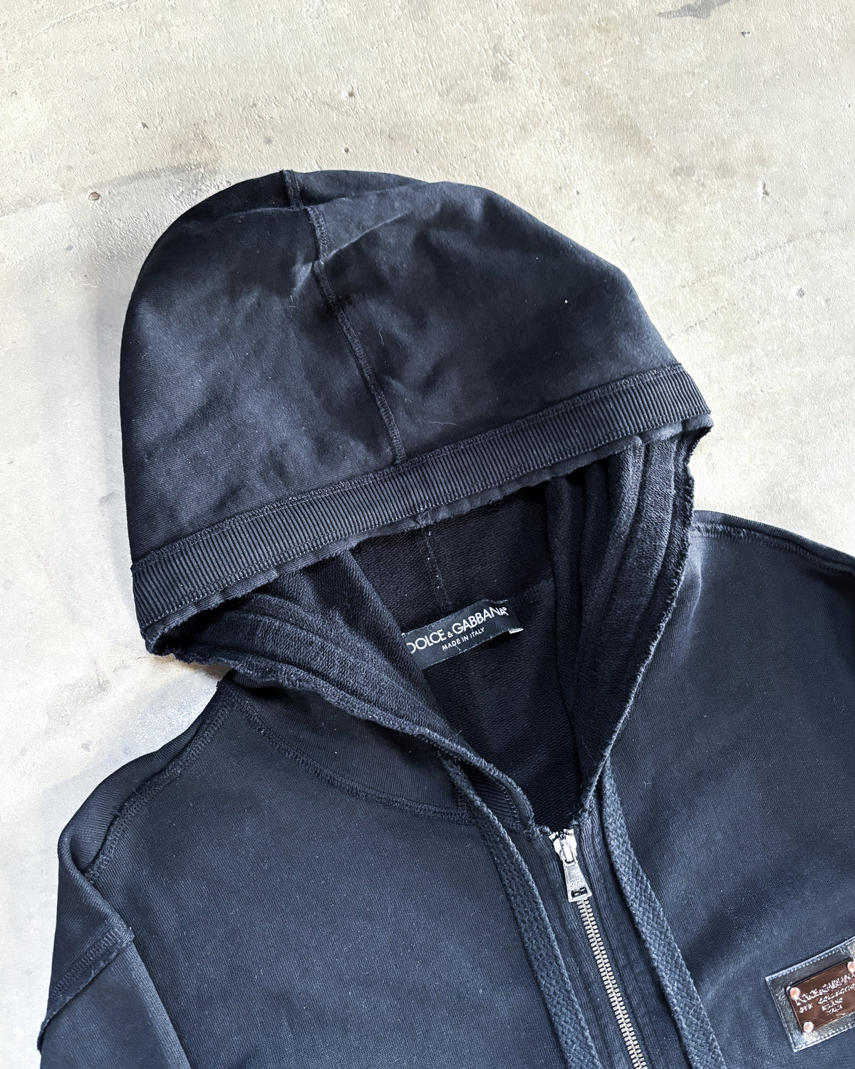A/W12 GYM BADGE ZIP UP