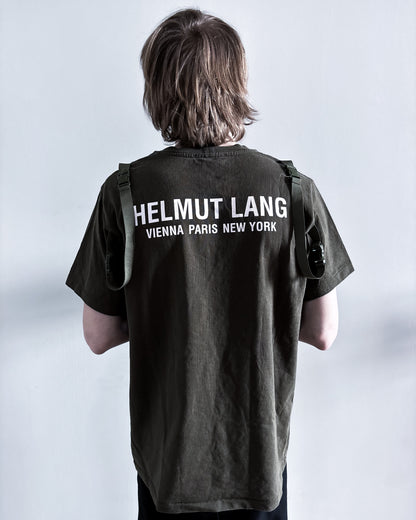 KHAKI BONDAGE LOGO T-SHIRT