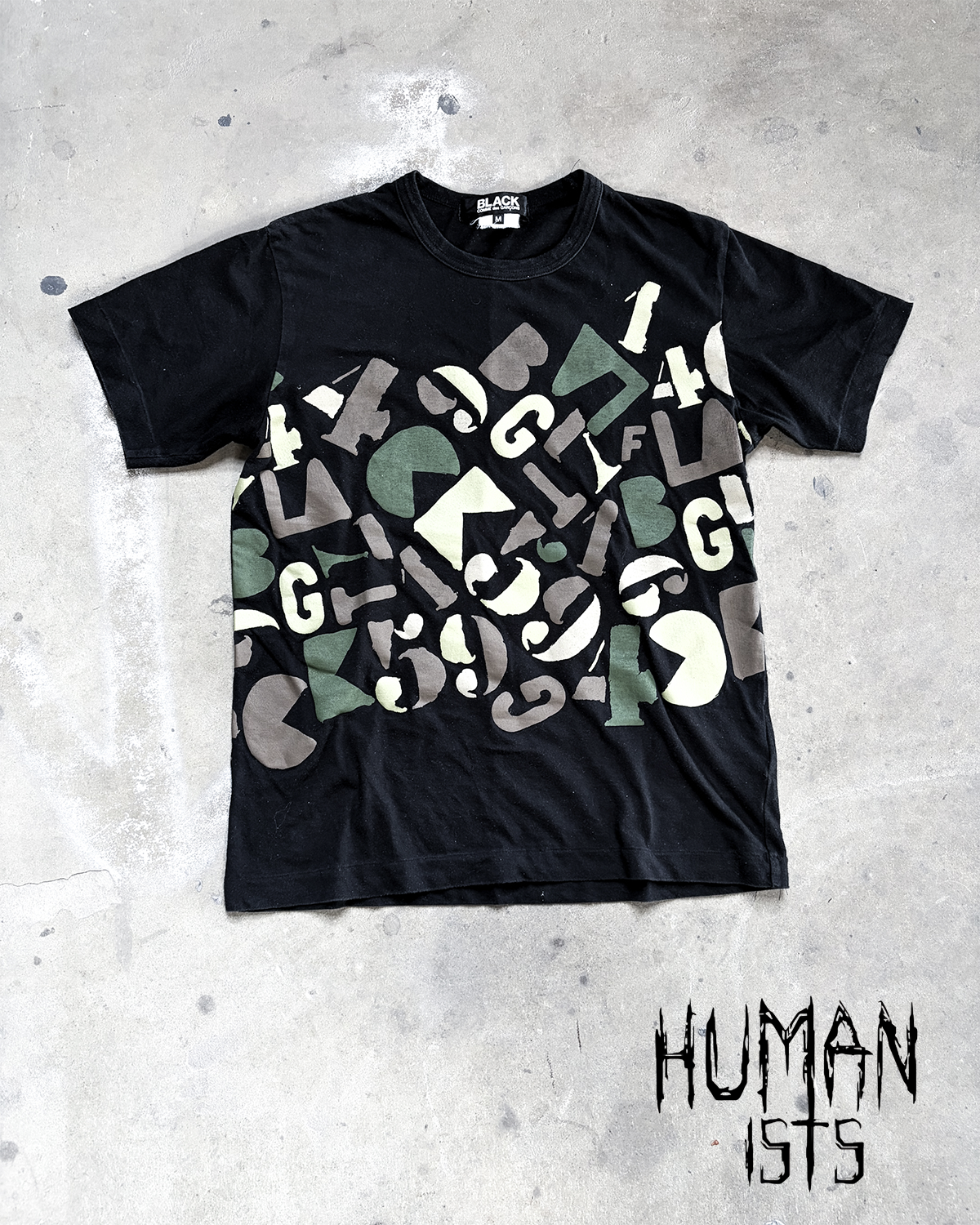 A/W14 CAMO ABSTRACT T-SHIRT