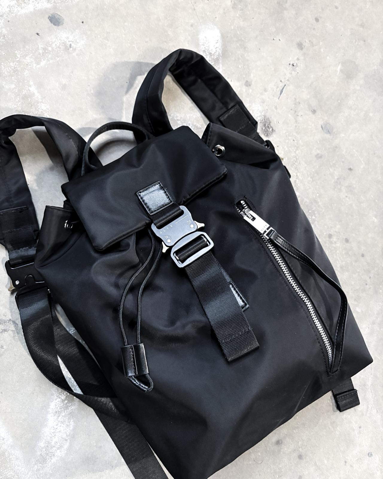 S/S19 BLACK TANK BACKPACK