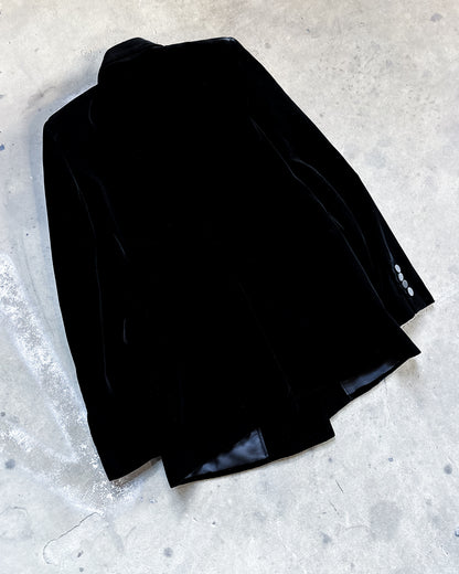 F/W20 DOUBLE BREASTED VELVET JACKET