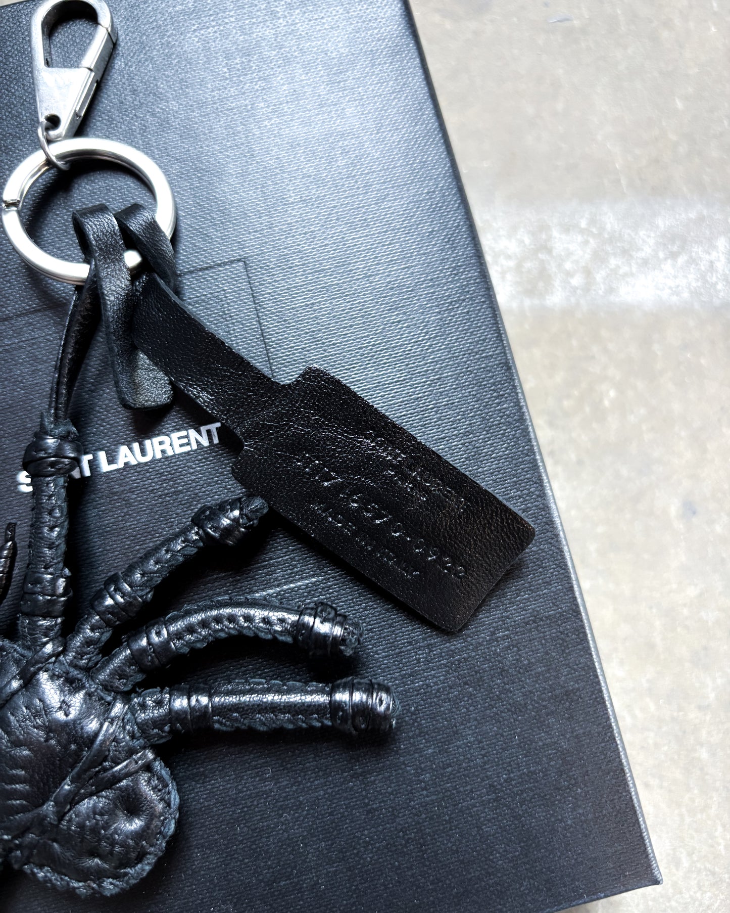 S/S17 YSL SPIDER BAG CHARM