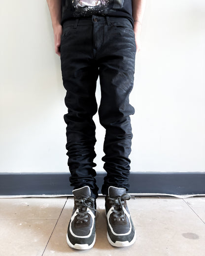 F/W18 WAXED BLACK DO2 DENIM