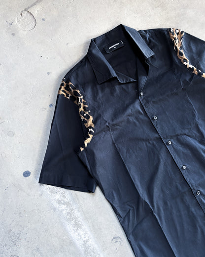 LEOPARD GUNSLINGER BOWLING SHIRT