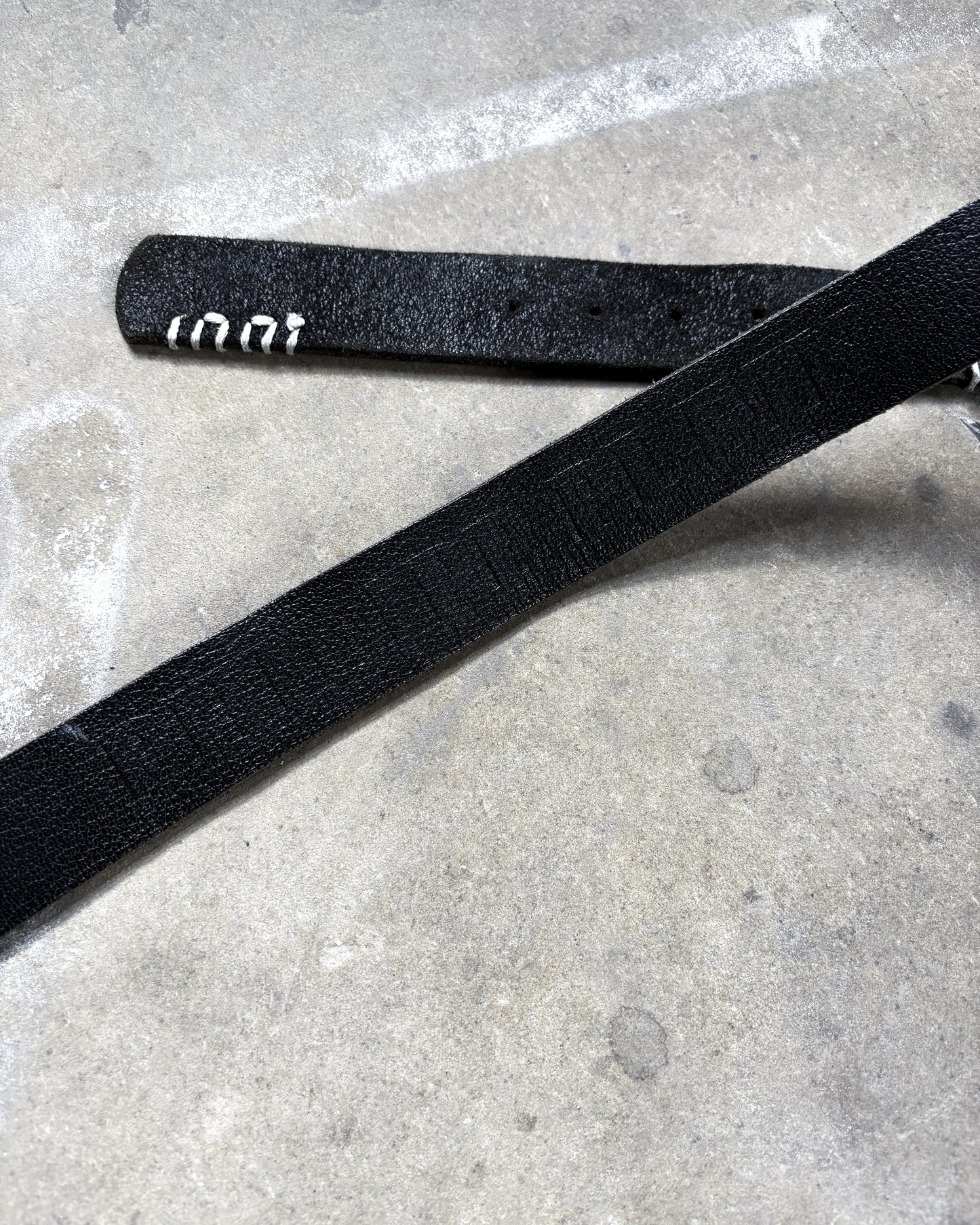METAL CROSS EMBELLISHED BELT