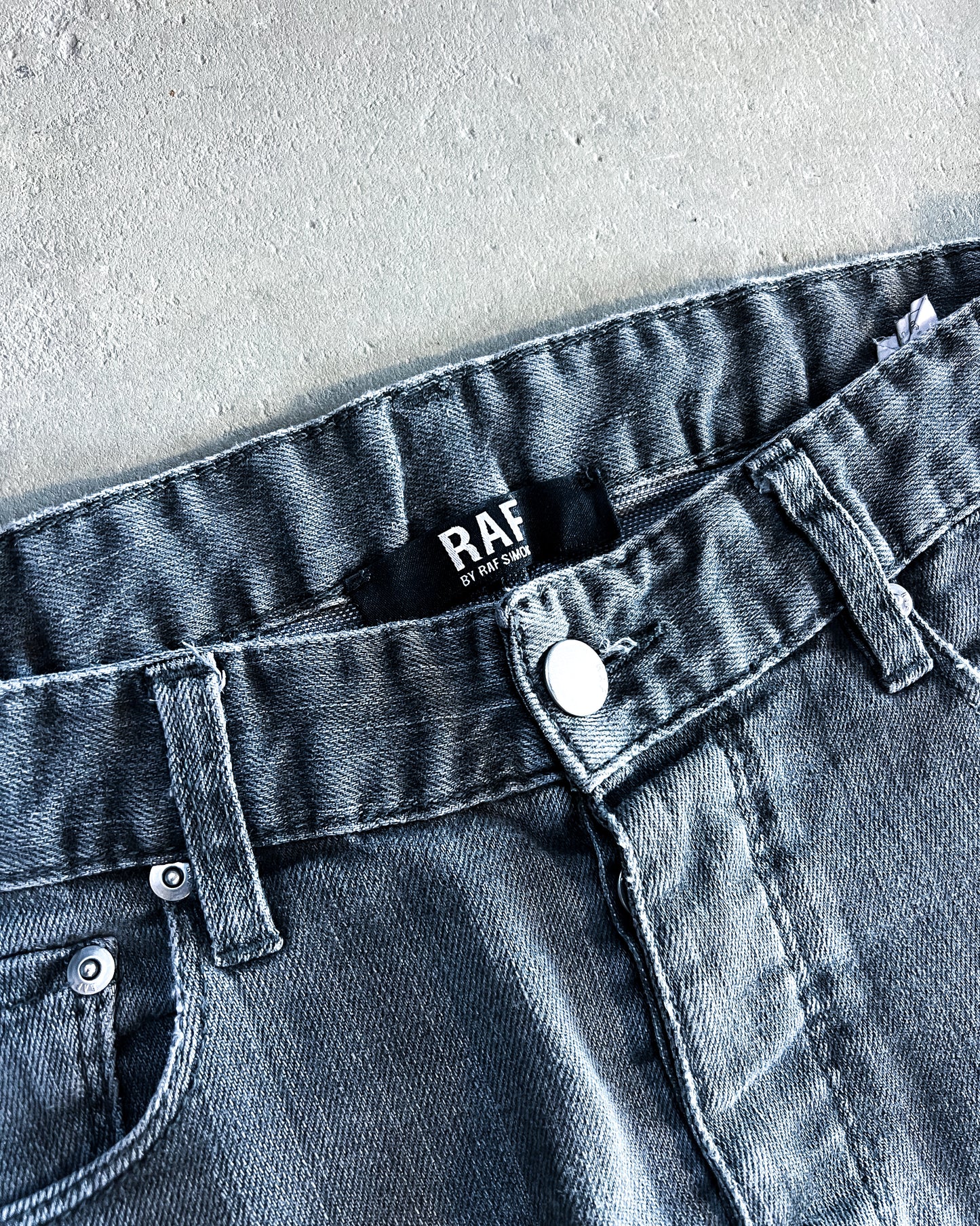 S/S11 RAF FADED GREY DENIM