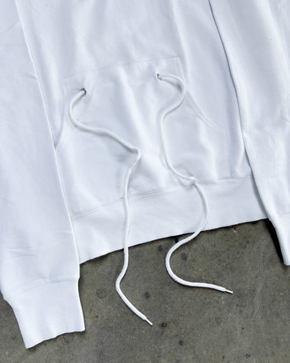 A/W06 “THESE GREY DAYS” WHITE EYELET HOODIE