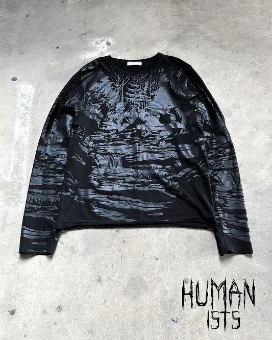 SS14 BLACK NATURE LONGSLEEVE