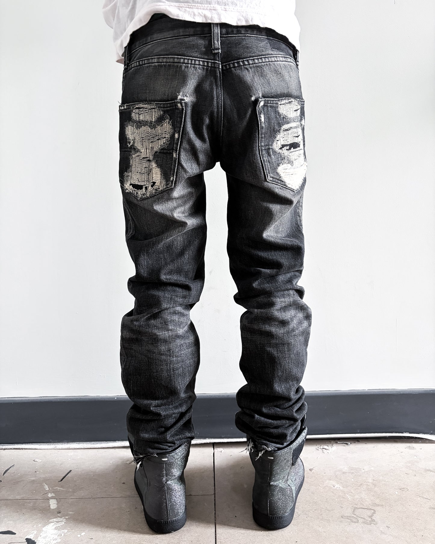 A/W05 ‘ARTS AND CRAFTS’ SKULL BORO DENIM