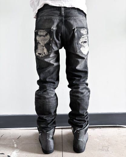 A/W05 ‘ARTS AND CRAFTS’ SKULL BORO DENIM