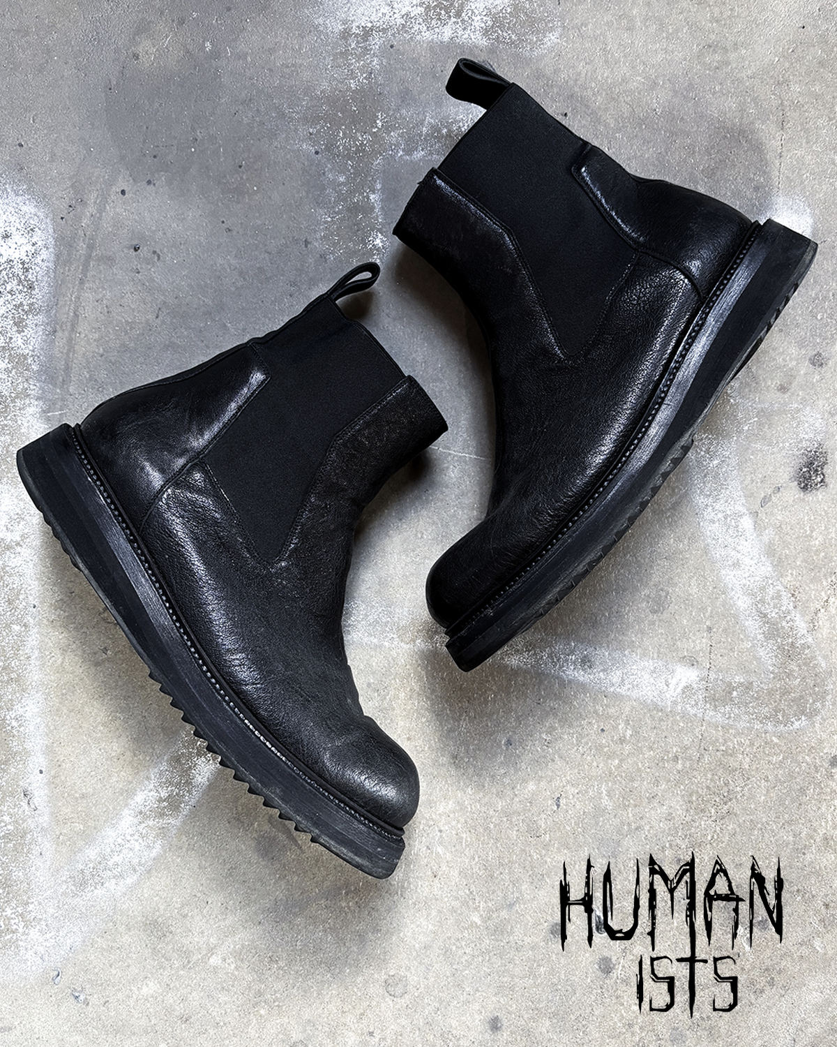 A/W10 “GLEAM” BLISTERED CREEPER BOOTS