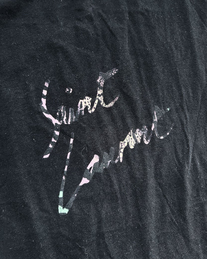 ANIMAL PRINT SCRIPT T-SHIRT