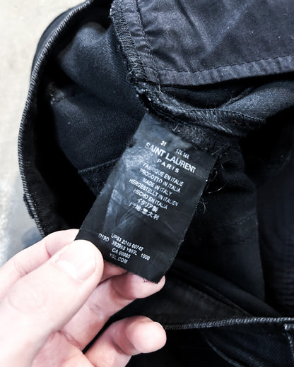 A/W15 HEDI SLIMANE FIVE ZIP DENIM
