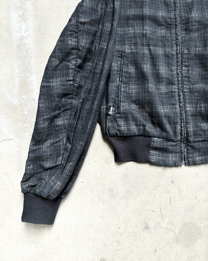 S/S05 PLAID DOUBLE LAYER BOMBER