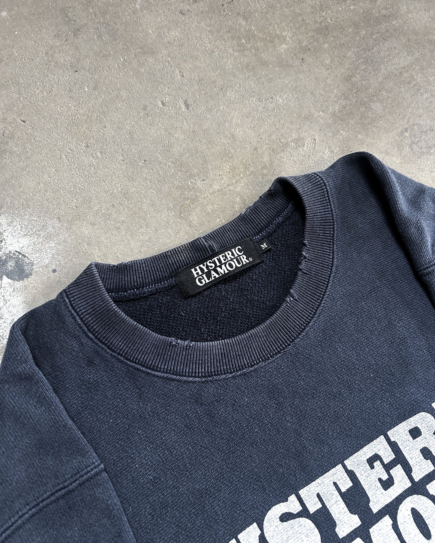 VIP CLUB DISTRESSED SWEATER