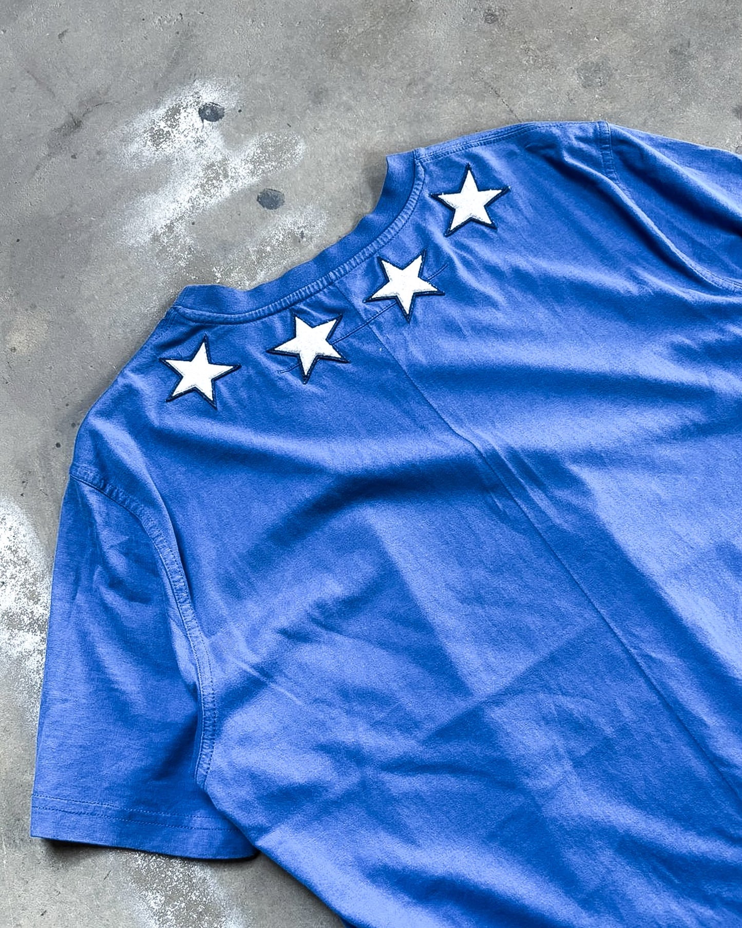 S/S18 BLUE STAR COLLAR TSHIRT