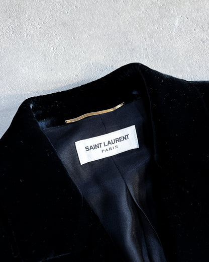 F/W20 DOUBLE BREASTED VELVET JACKET
