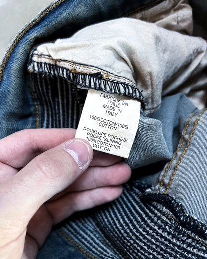 S/S14 REINFORCED BIKER DENIM