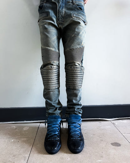 S/S14 REINFORCED BIKER DENIM