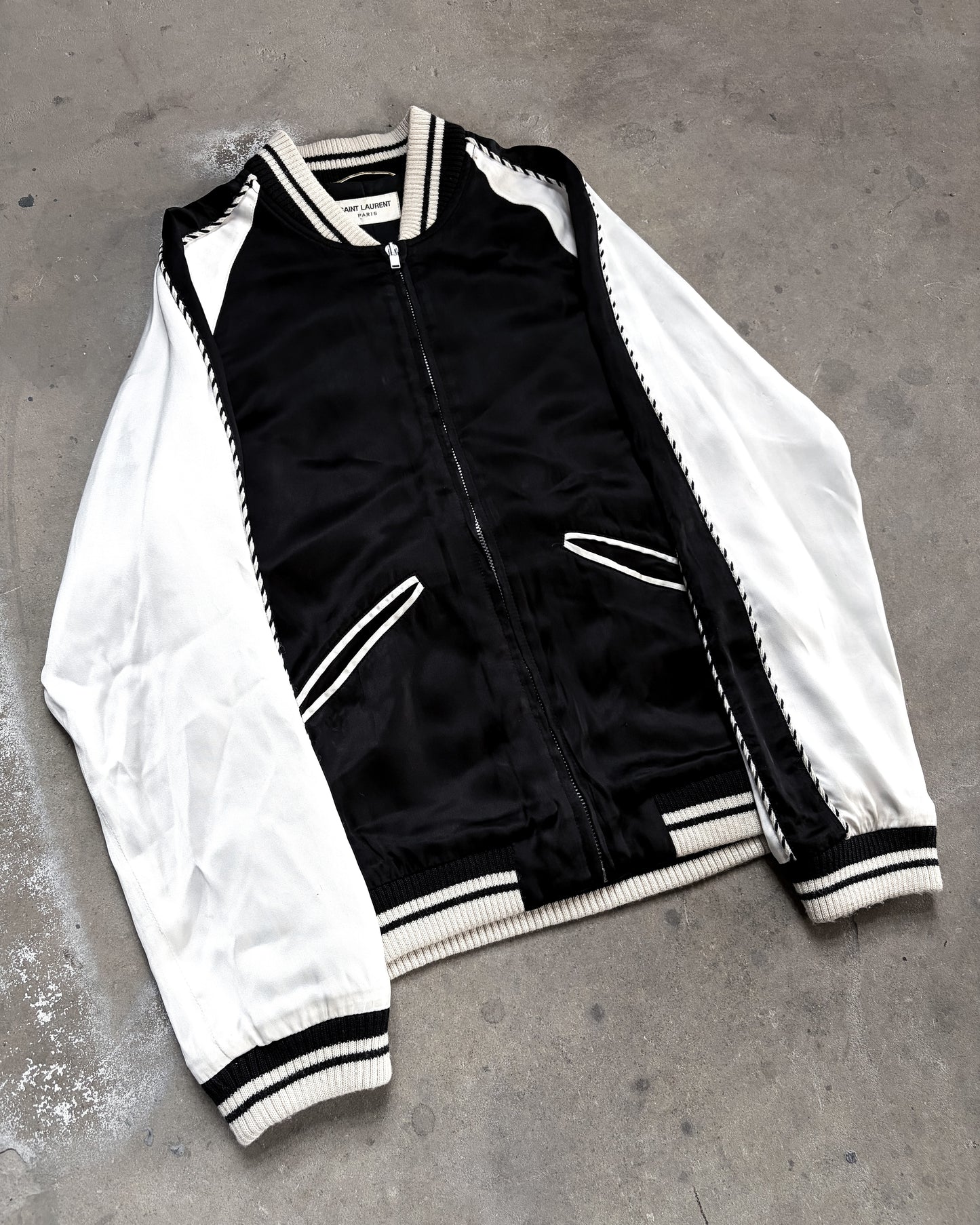S/S14 BLOODLUSTER SATIN BOMBER JACKET