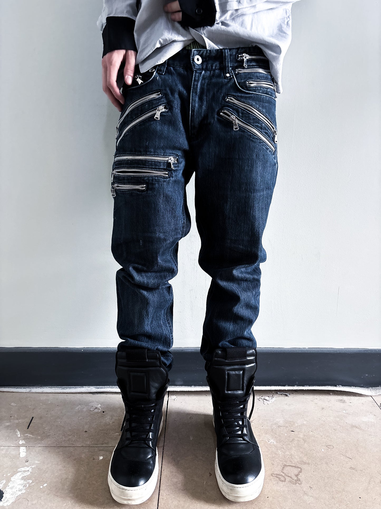 S/S08 MULTI ZIP DENIM