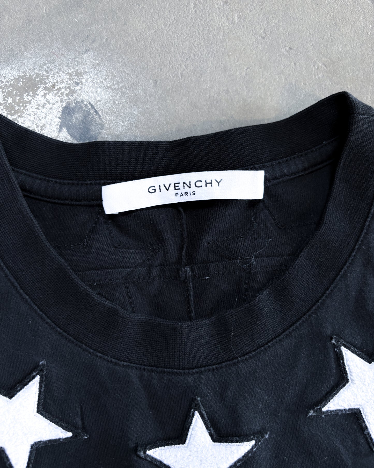 F/W16 BLACK STAR T-SHIRT