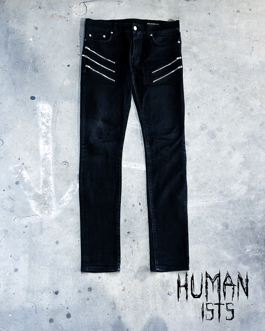 A/W15 HEDI SLIMANE FIVE ZIP DENIM