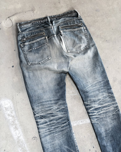 S/S07 CHAOS ZIPPER DENIM