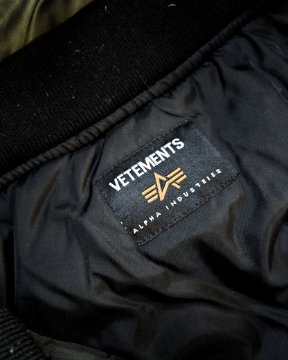 S/S17 ALPHA INDUSTRIES BOMBER JACKET