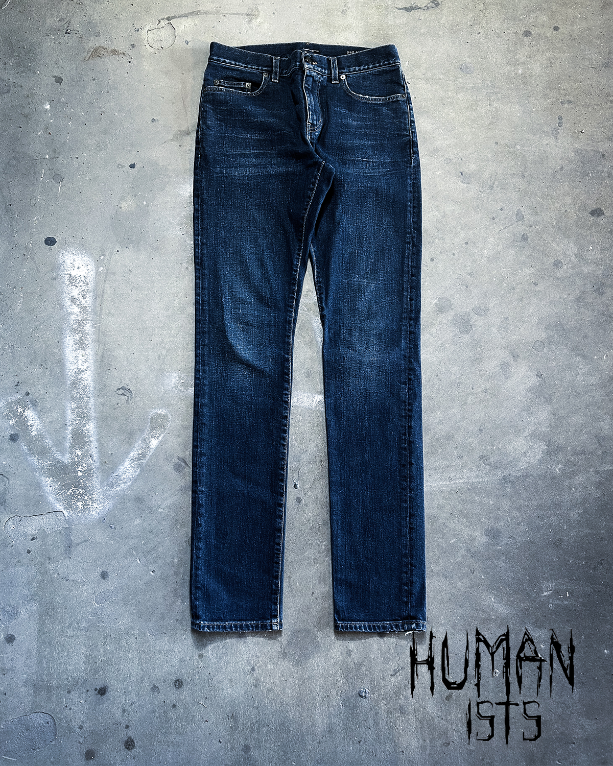 S/S16 BLUE WHISKERED DO2 DENIM BY HEDI SLIMANE