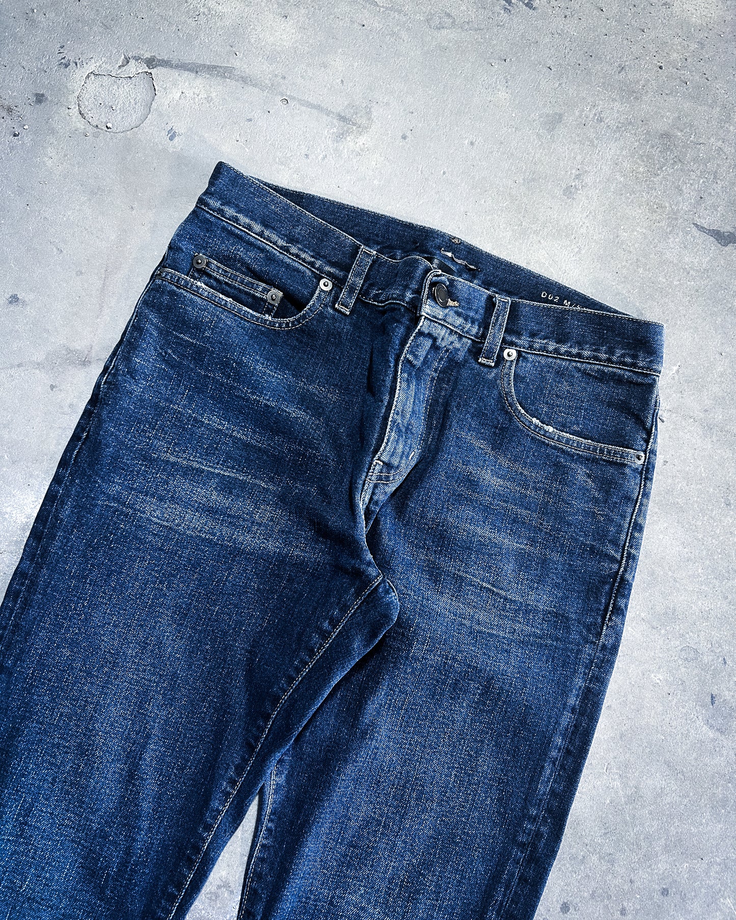 S/S16 BLUE WHISKERED DO2 DENIM BY HEDI SLIMANE
