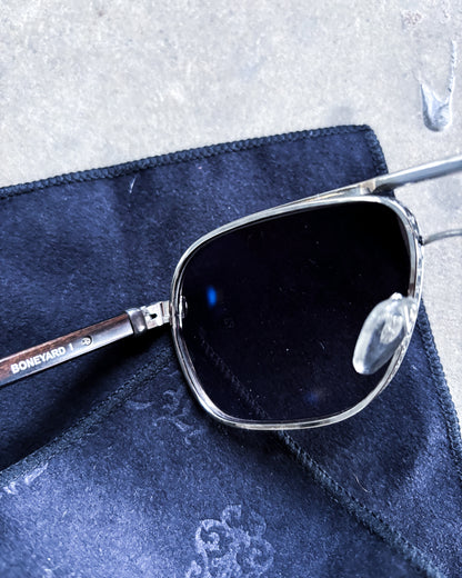 SILVER ‘BONEYARD I’ SUNGLASSES